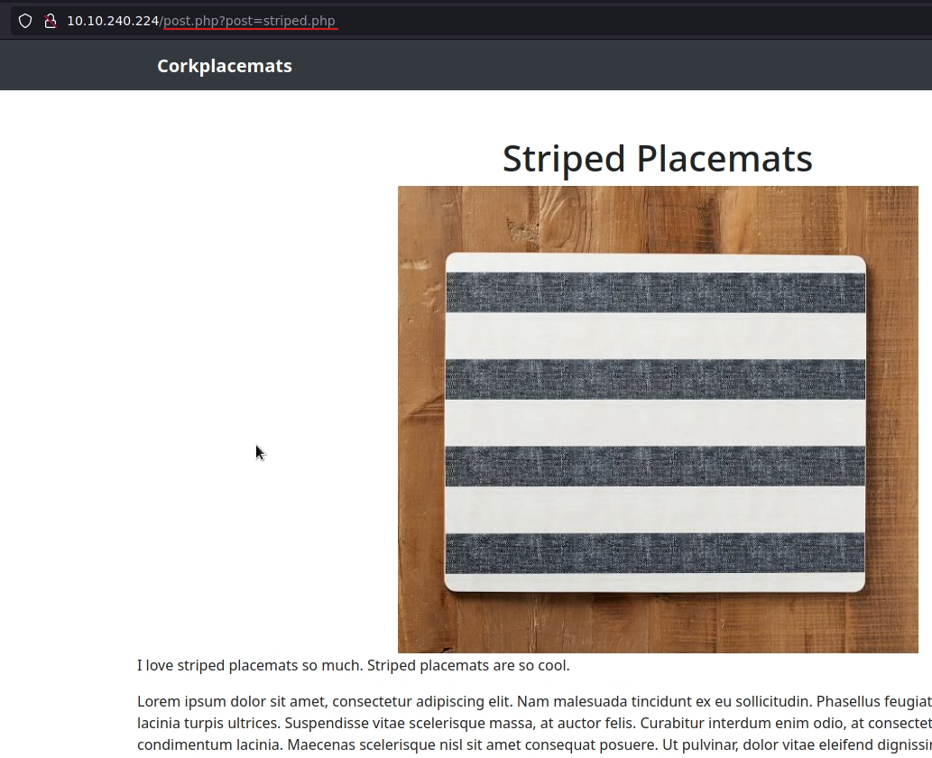 Web could be vulnerable to LF